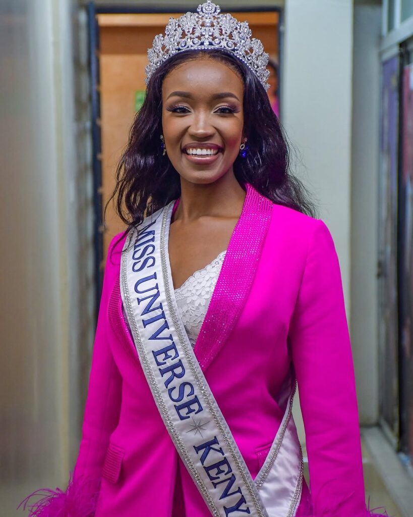 Irene Ng'endo all smiles. Photo: Instagram
