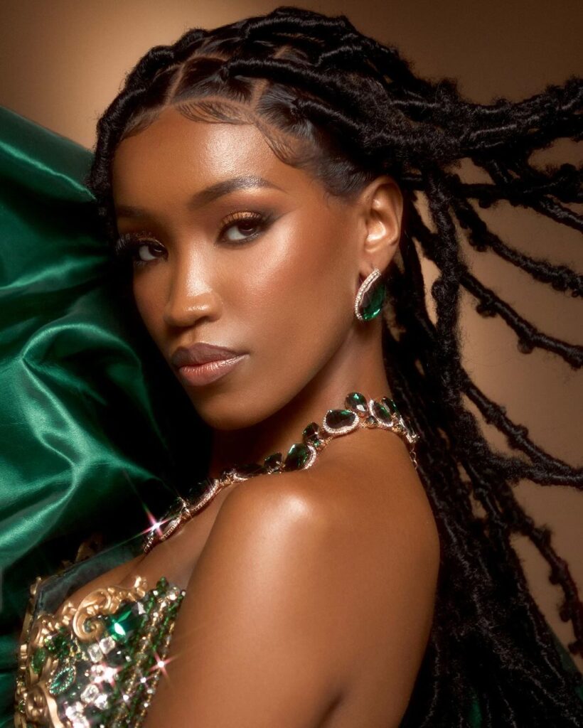 Irene Ng'endo looking fierce and exuding confidence. Photo: Instagram