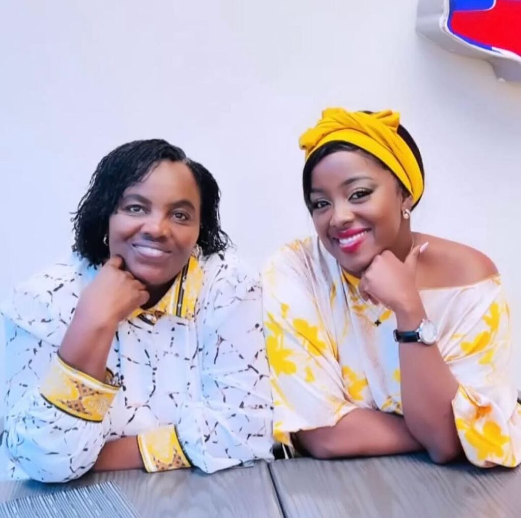 Jackie Matubia celebrating her mum on her birthday. Photo: Instagram