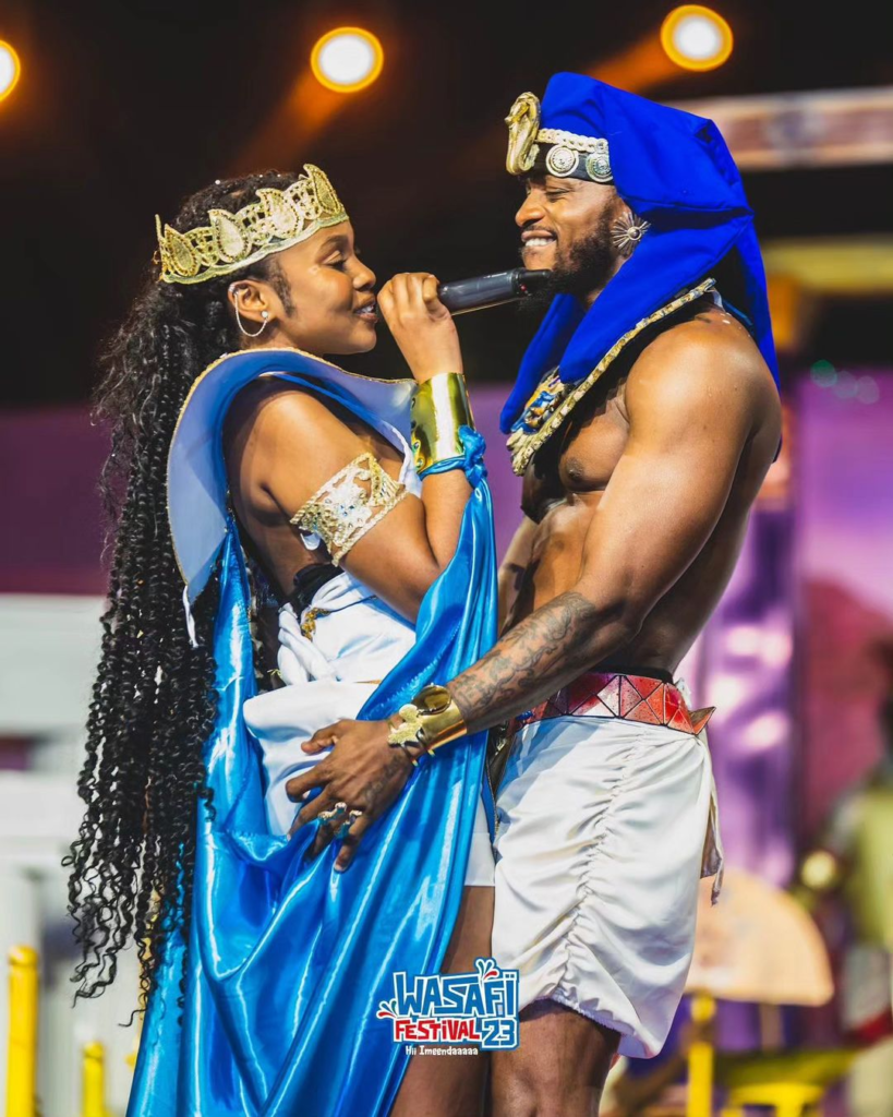 Diamond Platnumz and Zuchu have been in an on-and-off relationship over the years. Photo: Wasafi/Instagram