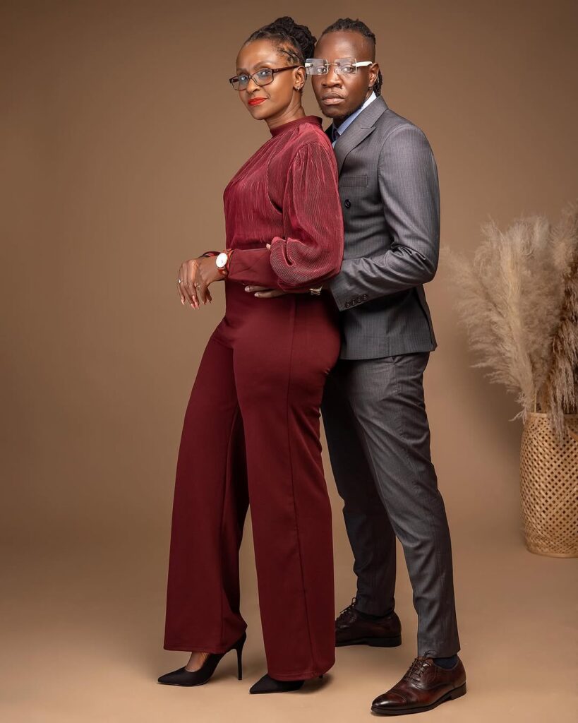 Guardian Angel with his wife Esther Musila. Guardian Angel Global/ Instagram