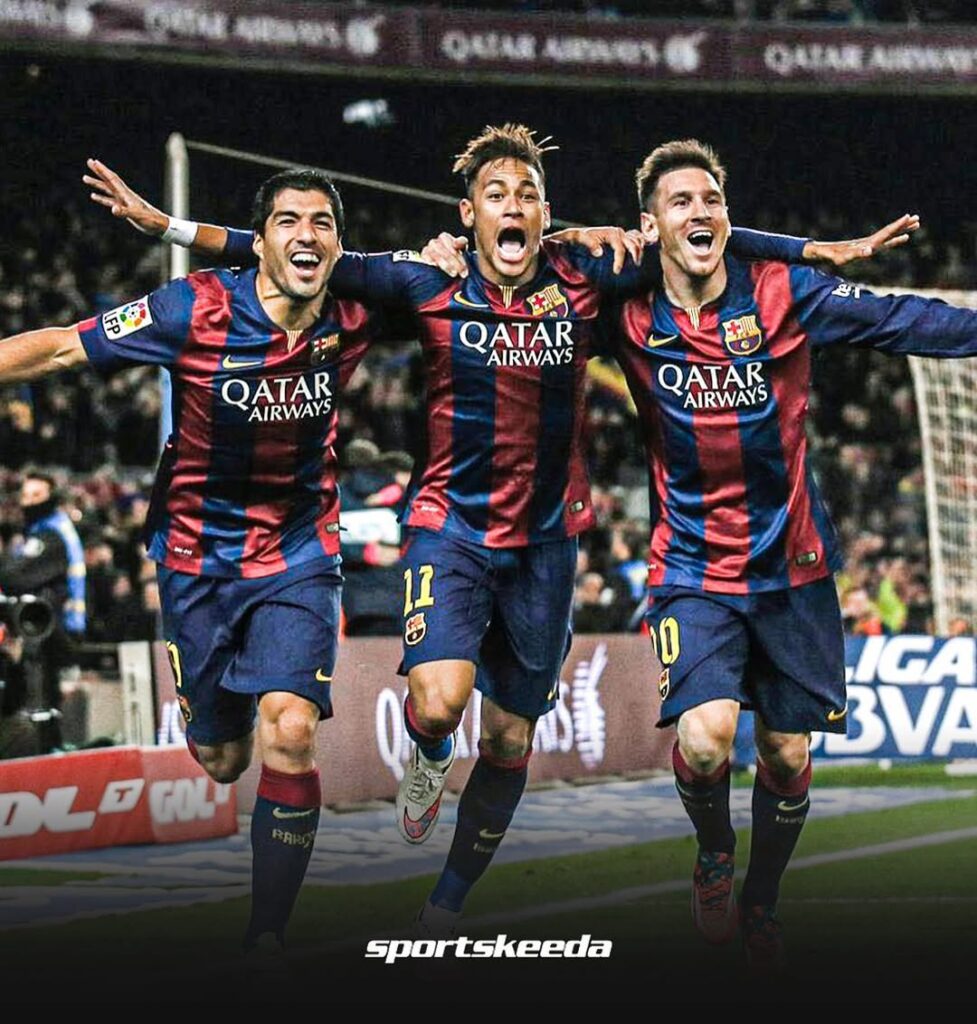 The legendary M-S-N trio, the most lethal attacking line-up in history of football? Photo: Sportskeeda