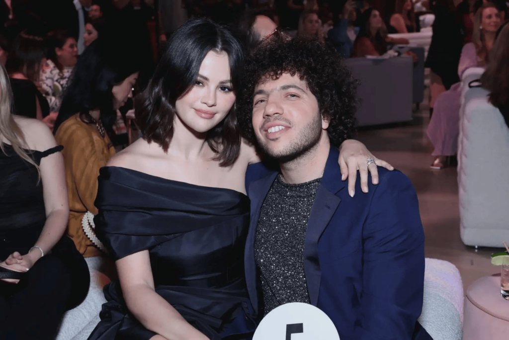 Selena Gomez with her current Benny Blanco. Photo: Online