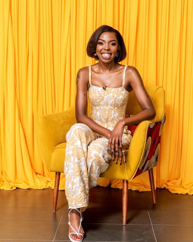 Adelle Onyango is ever bubbly and smiling. Photo: Instagram