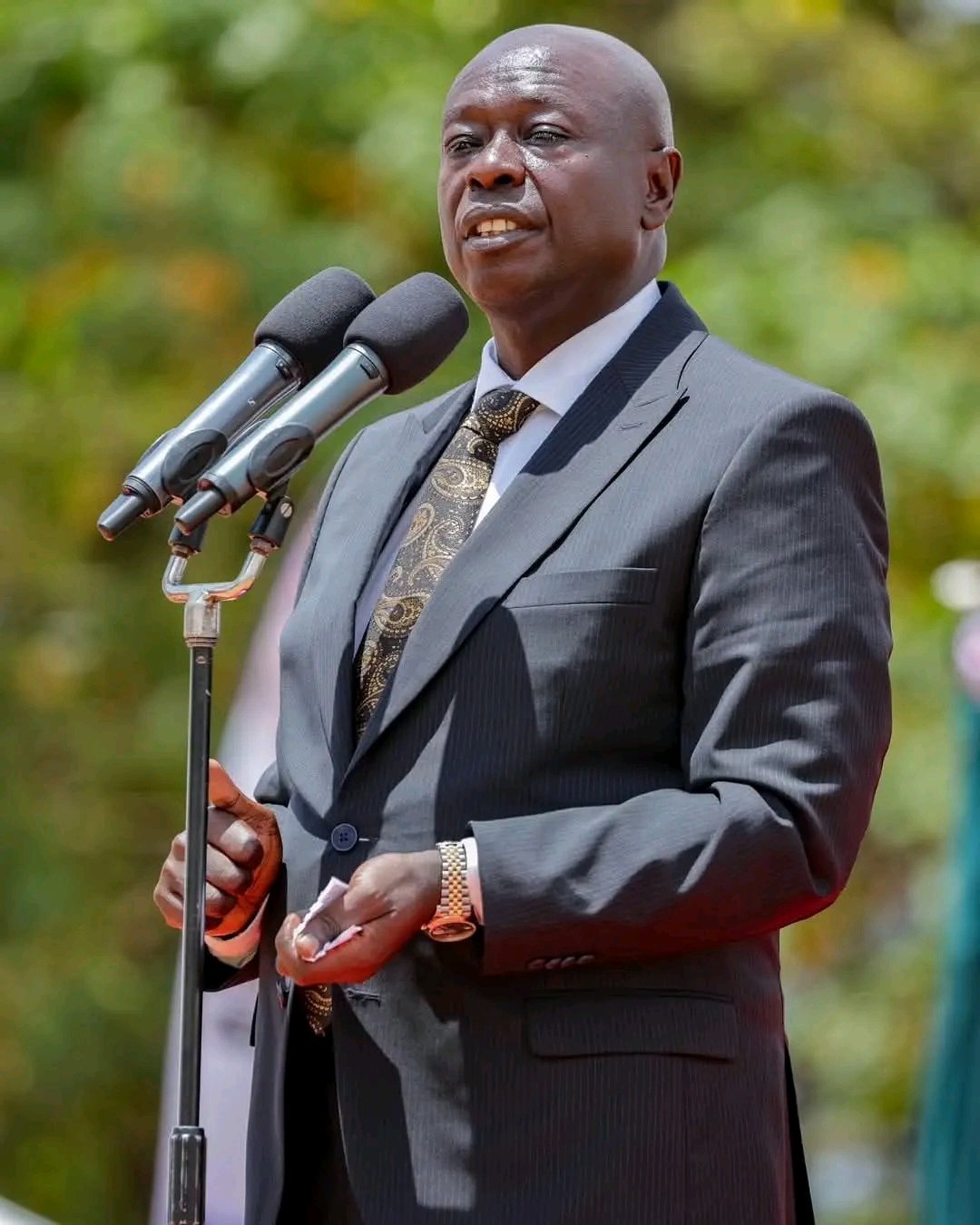 Former Deputy President Rigathi Gachagua. Photo: X
