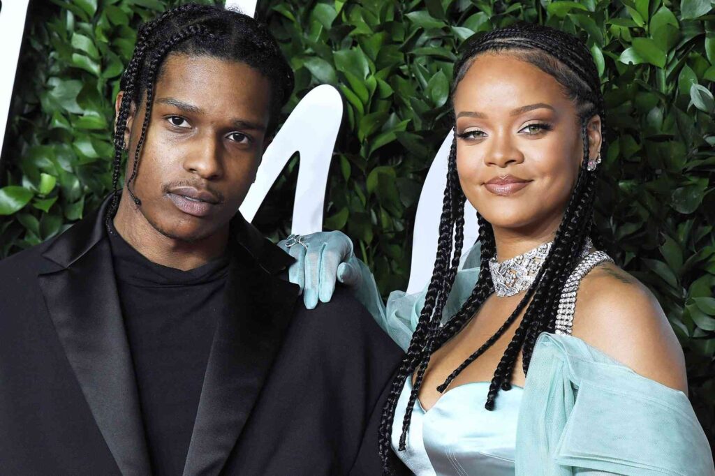 A$AP Rocky and his bae Rihanna. Photo: Online