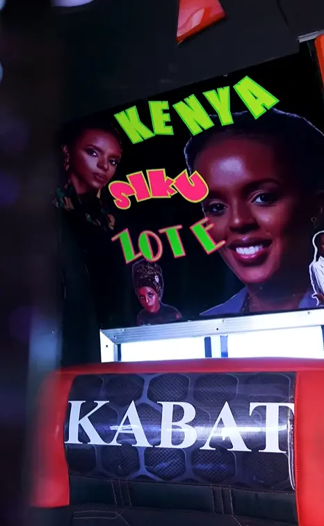 Njugush and Wakavinye have paid a special tribute to the late Jahmby Koikai by featuring her in their matatu's design. Photo: Instagram