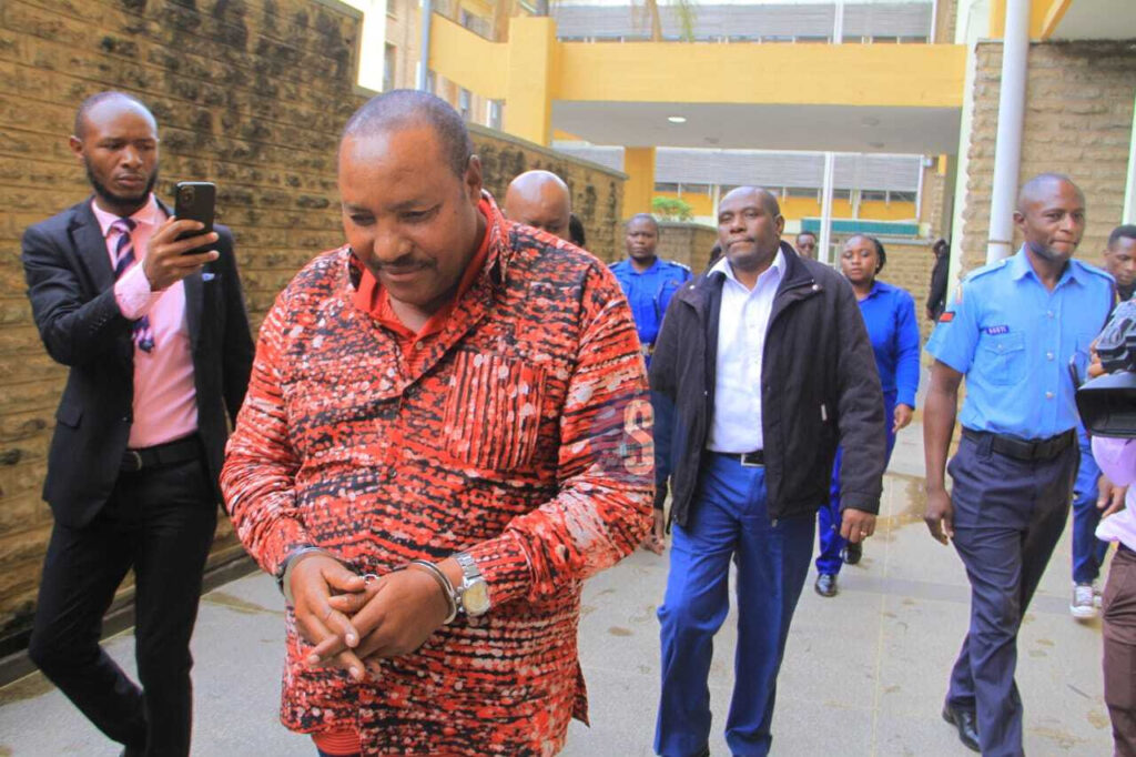 Former Kiambu Governor Ferdinand Waititu found guilty of Sh588 million graft case and sentenced to 12 years in prison. Photo: The Star