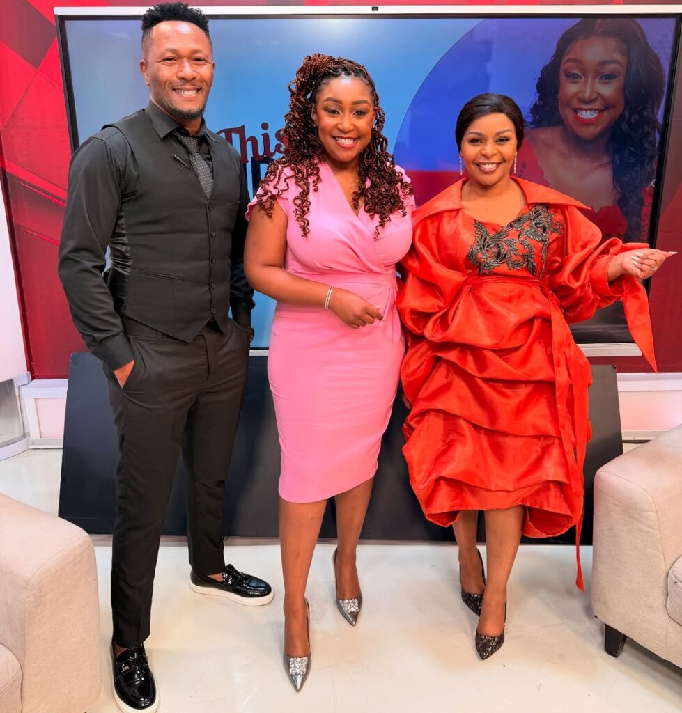 DJ MO, Betty Kyallo and Size 8 on This Friday with Betty Show. Photo: Instagram