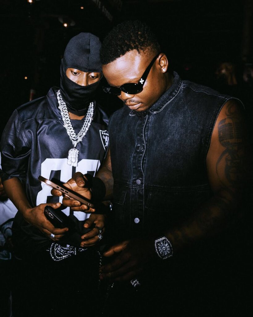 Harmonize and Ibraah. Photo: Instagram