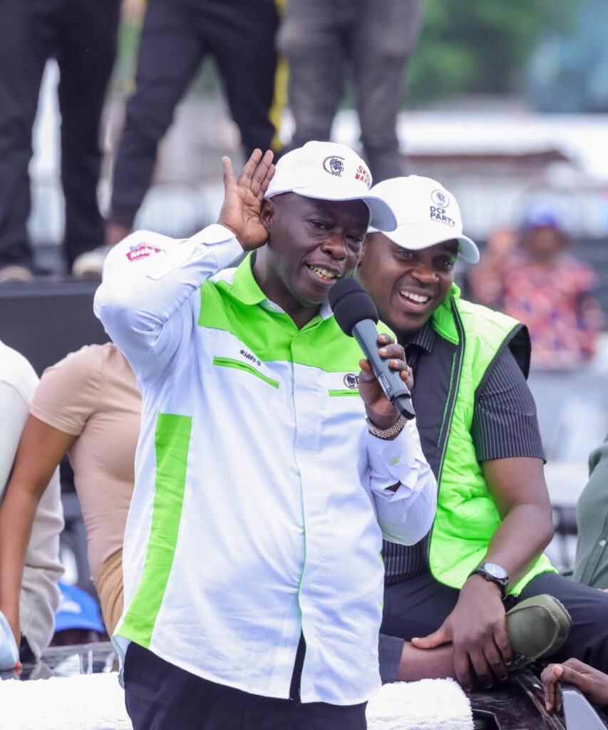 Riggy G with Cleophas Malala. Photo: X