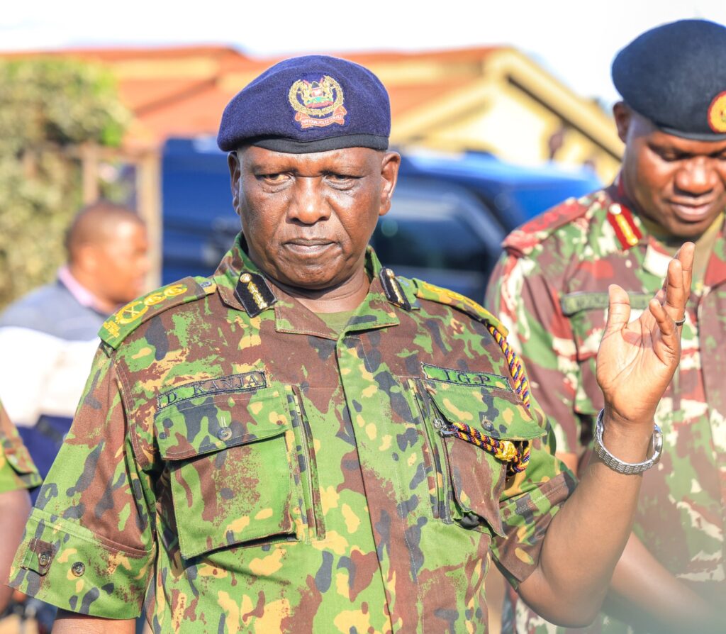 Inspector General Douglas Kanja. Photo: X