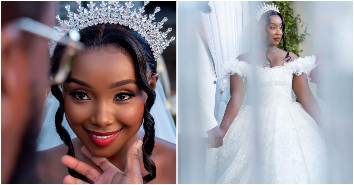 “Love is a beautiful thing”-Kate Actress sets social media ablaze with breathtaking wedding photos