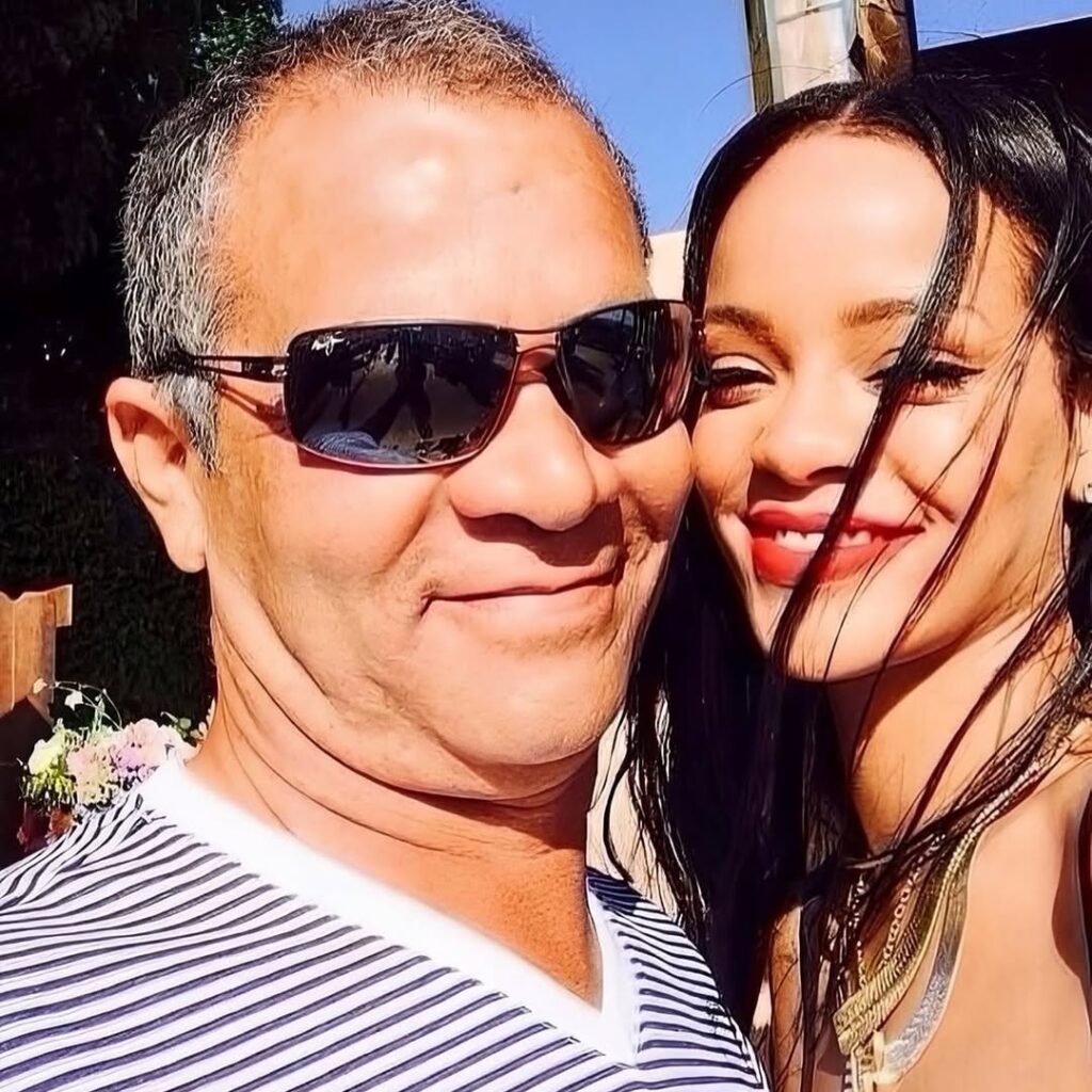 Ronald Fenty with her Billionaire daughter Rihanna. Photo: Instagram