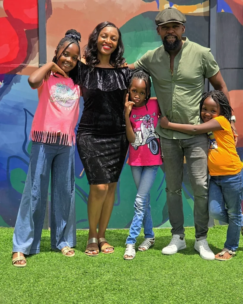 The Mwakideu's sharing happy moments. Photo: Instagram