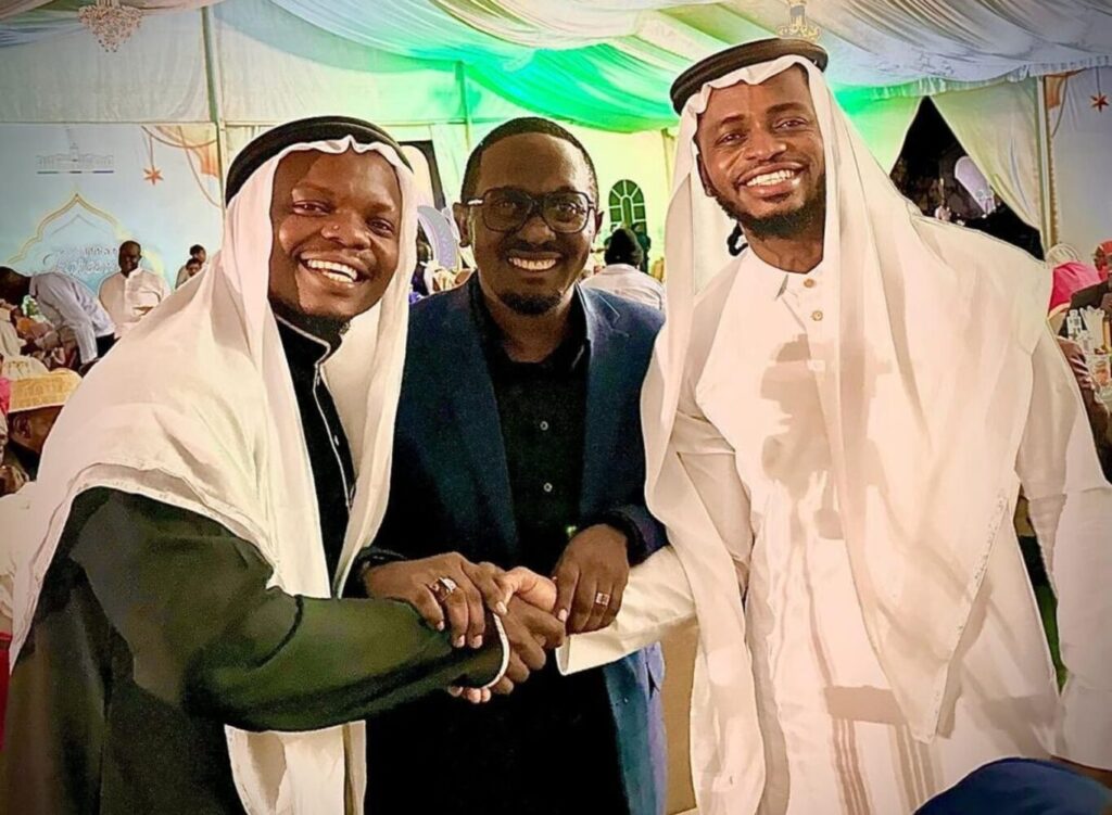 President Samia Suluhu brought Diamond & Harmonize together after years of beefing during an Iftar dinner at State House. Photo: Citizen Tanzania