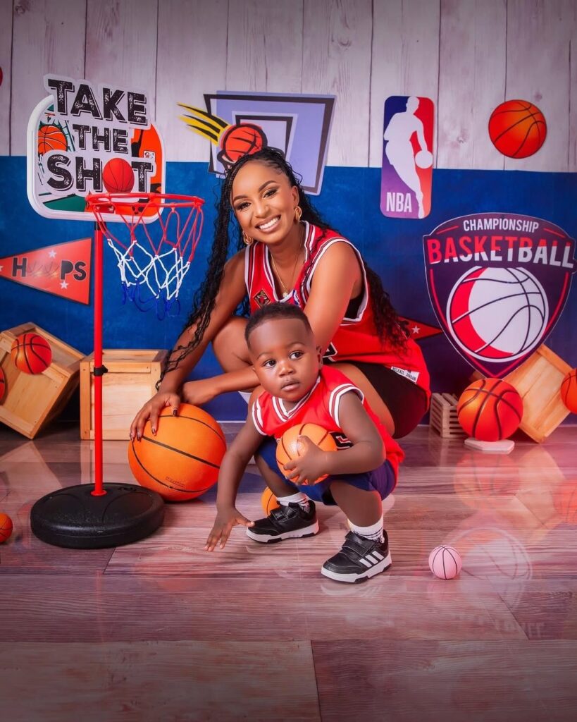 Ruth K and son, she shares with Mulamwah. Photo: Instagram
