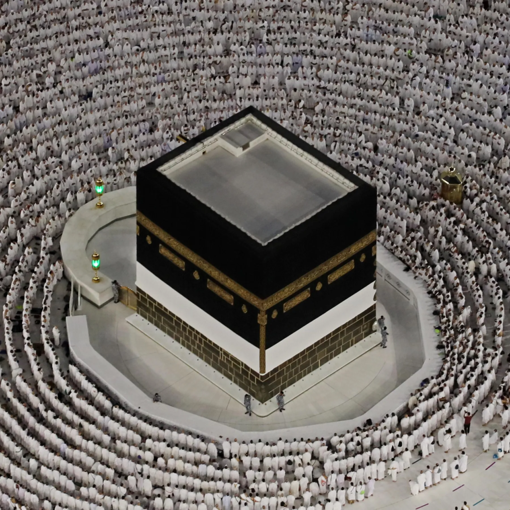 Millions of Muslims performing pilgrame (Hajj) in Mecca. Photo: Online