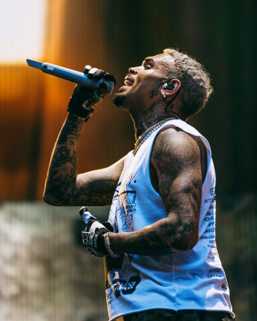 Chris Brown in his element. Photo: Instagram