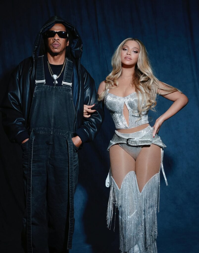 Bonnie and Clyde that is Beyoncé and Jay-Z. Photo: Instagram